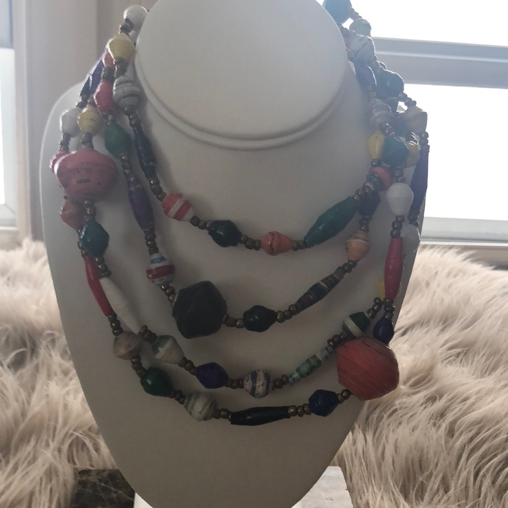 Beautiful hand beaded necklace❤️